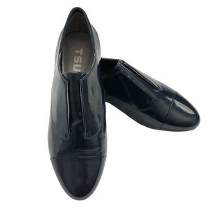 New Tsubo Rylee Navy Patent Leather Flats 39